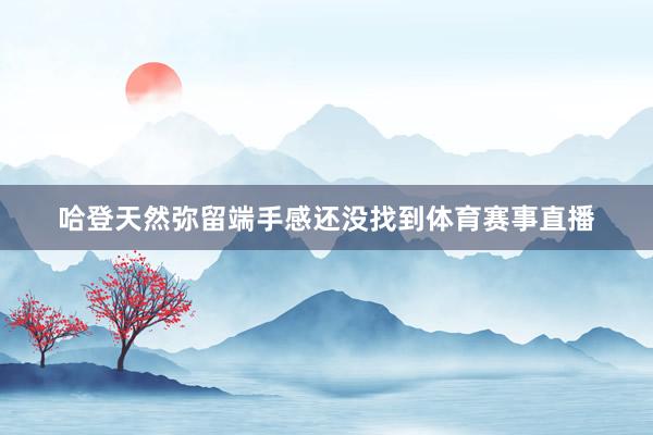 哈登天然弥留端手感还没找到体育赛事直播