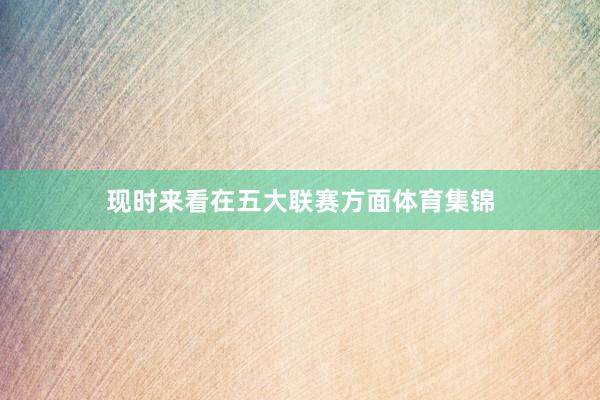 现时来看在五大联赛方面体育集锦