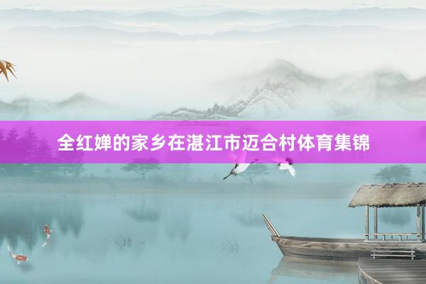 全红婵的家乡在湛江市迈合村体育集锦