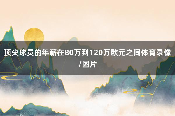 顶尖球员的年薪在80万到120万欧元之间体育录像/图片