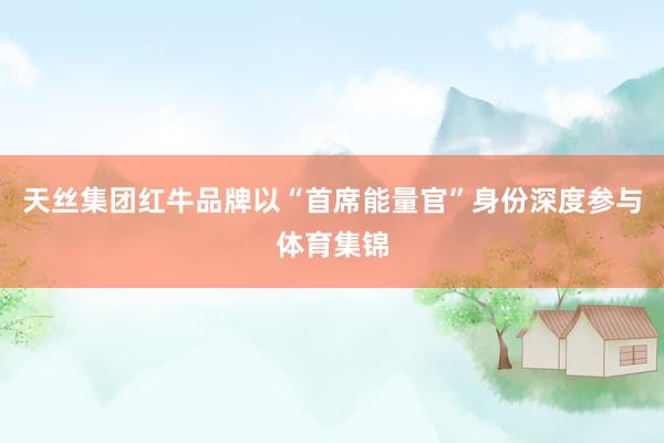 天丝集团红牛品牌以“首席能量官”身份深度参与体育集锦