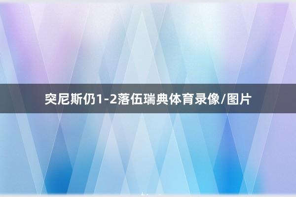 突尼斯仍1-2落伍瑞典体育录像/图片